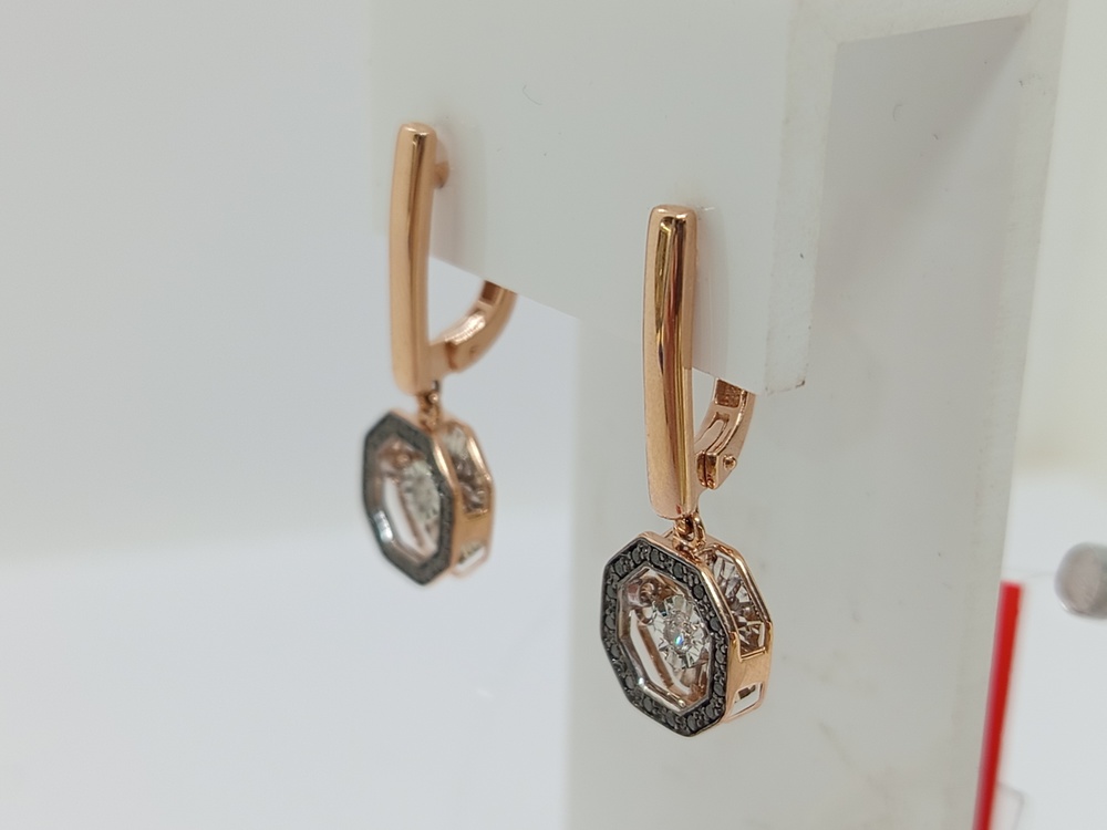 02-11-5628-13-00-1 СЕРЬГИ БРИЛЛИАНТ (Au 585)