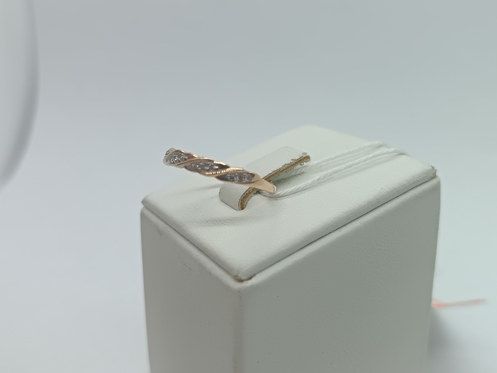 КОЛКМИ375 КОЛЬЦО С КАМНЯМИ (Au 375)