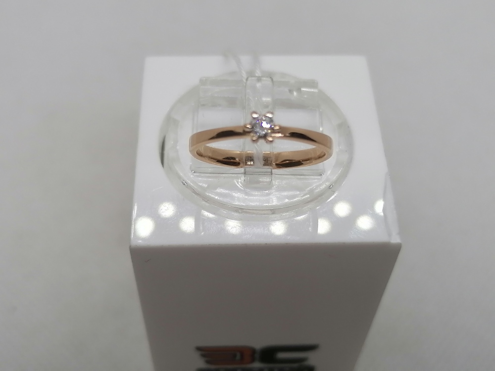 КОЛЬЦО БРИЛЛИАНТ Au 585