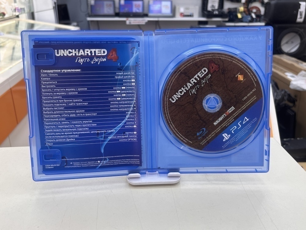 Игра Playstation 4 Uncharted: Путь вора