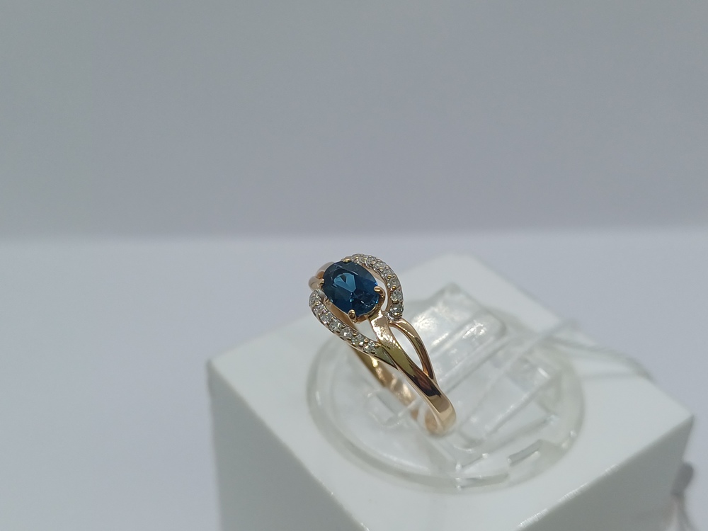 КОЛЬЦО БРИЛЛИАНТ Au 585