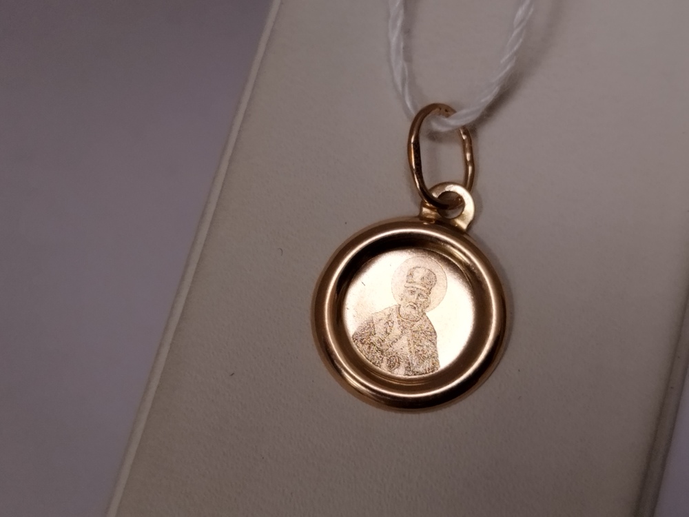 ПОДВЕСКА ИКОНА БЕЗ КАМНЯ (Au 585)