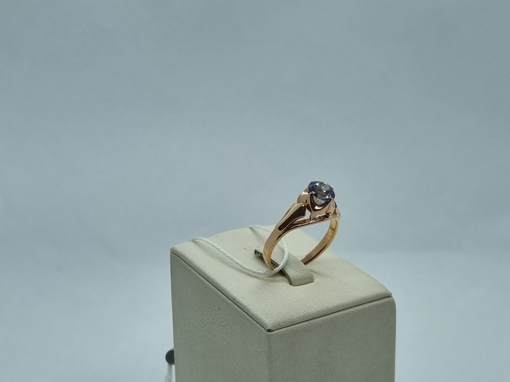 КОЛКМ583 КОЛЬЦО С КАМНЕМ (Au 583)