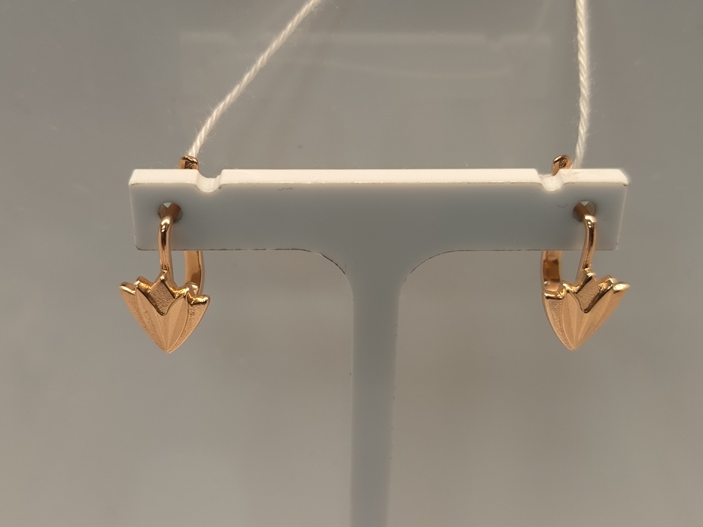 СЕРЬГИ БЕЗ КАМНЯ (Au 583)