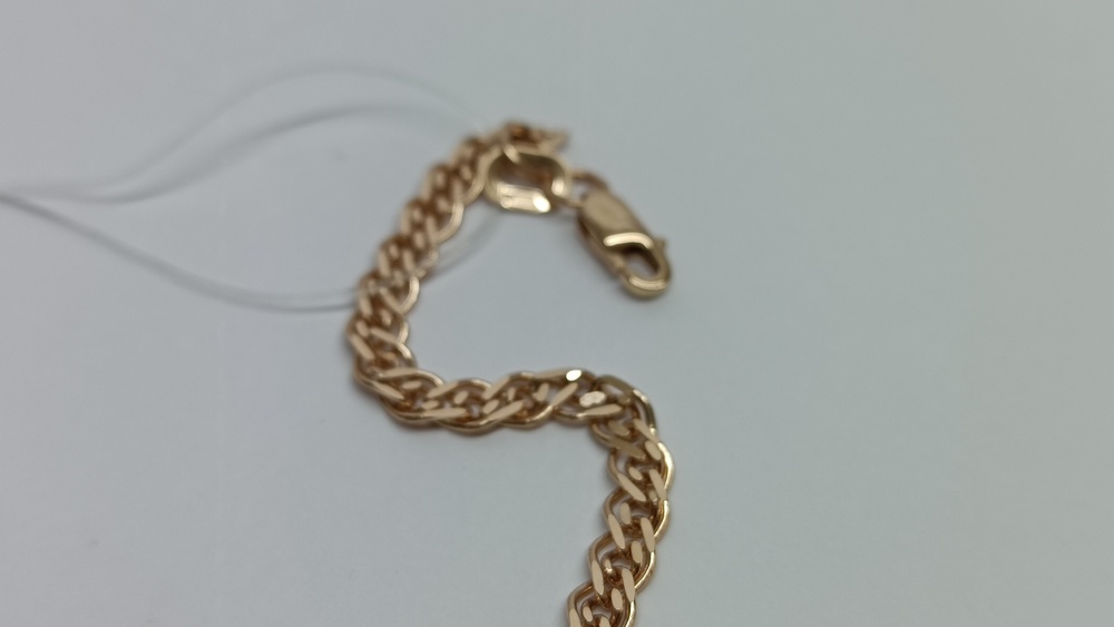 БРАСЛЕТ ПОЛНОВЕСНЫЙ Нона (Au 585)