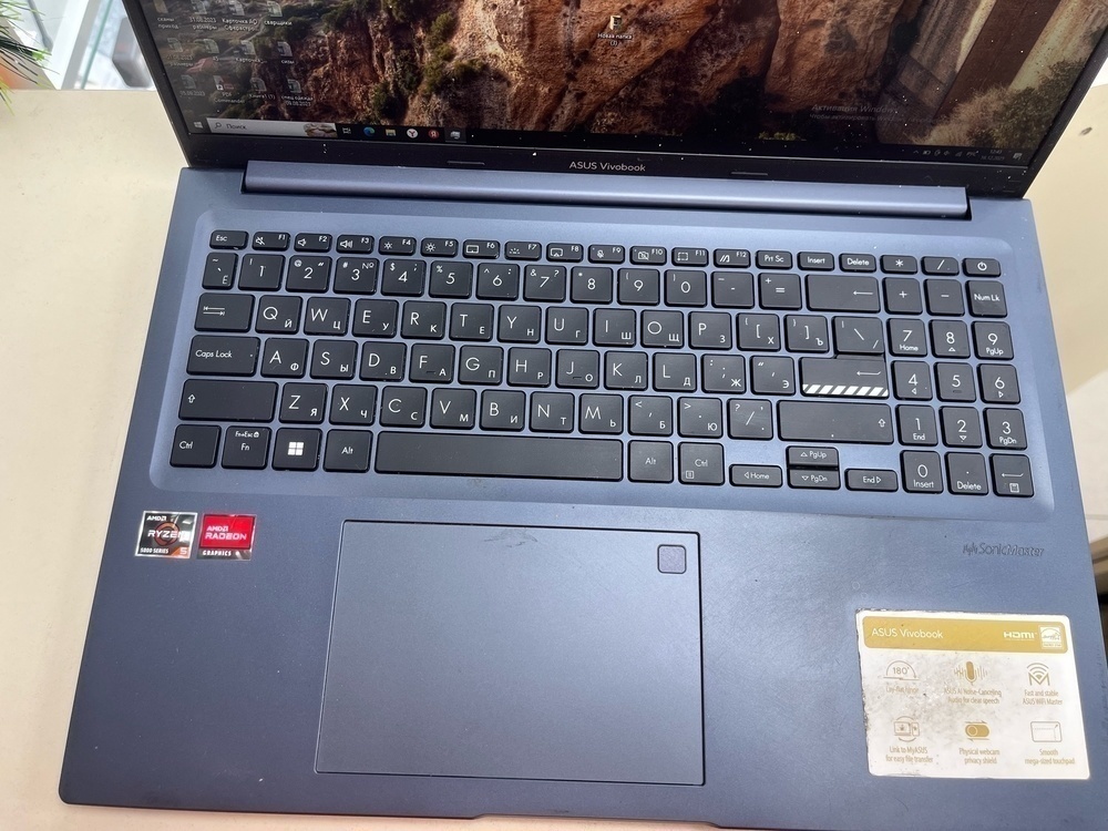 Ноутбук ASUS M1503Q; Ryzen 5 5600H, HD Graphics, 16 Гб, 512 GB, Нет