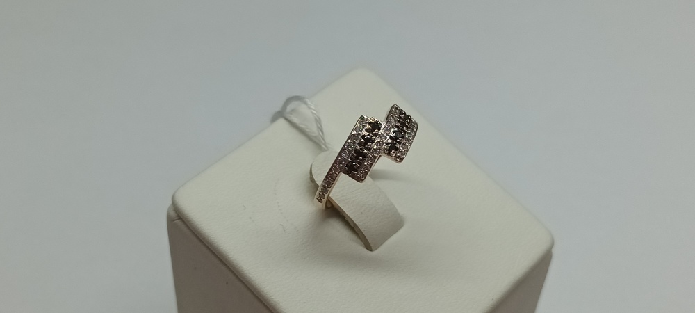КОЛКМИ585 КОЛЬЦО С КАМНЯМИ (Au 585)