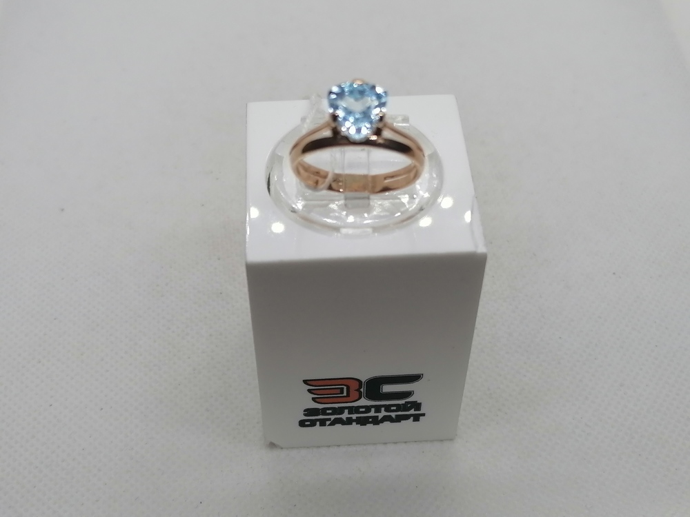 КОЛКМ585 КОЛЬЦО С КАМНЕМ (Au 585)