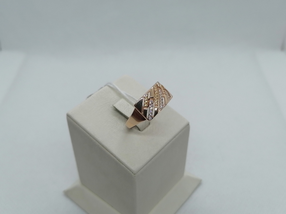 КОЛКМИ585 КОЛЬЦО С КАМНЯМИ (Au 585) КОЛКМИ585 КОЛЬЦО С КАМНЯМИ (Au 585)