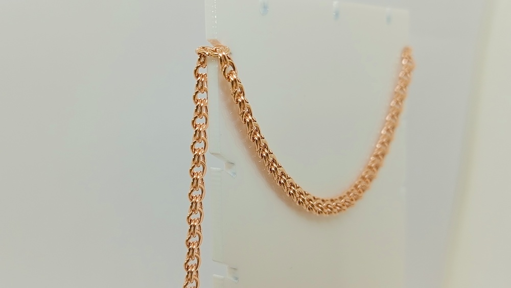 ЦЕПЬ ПУСТОТЕЛАЯ Бисмарк (Au 585)