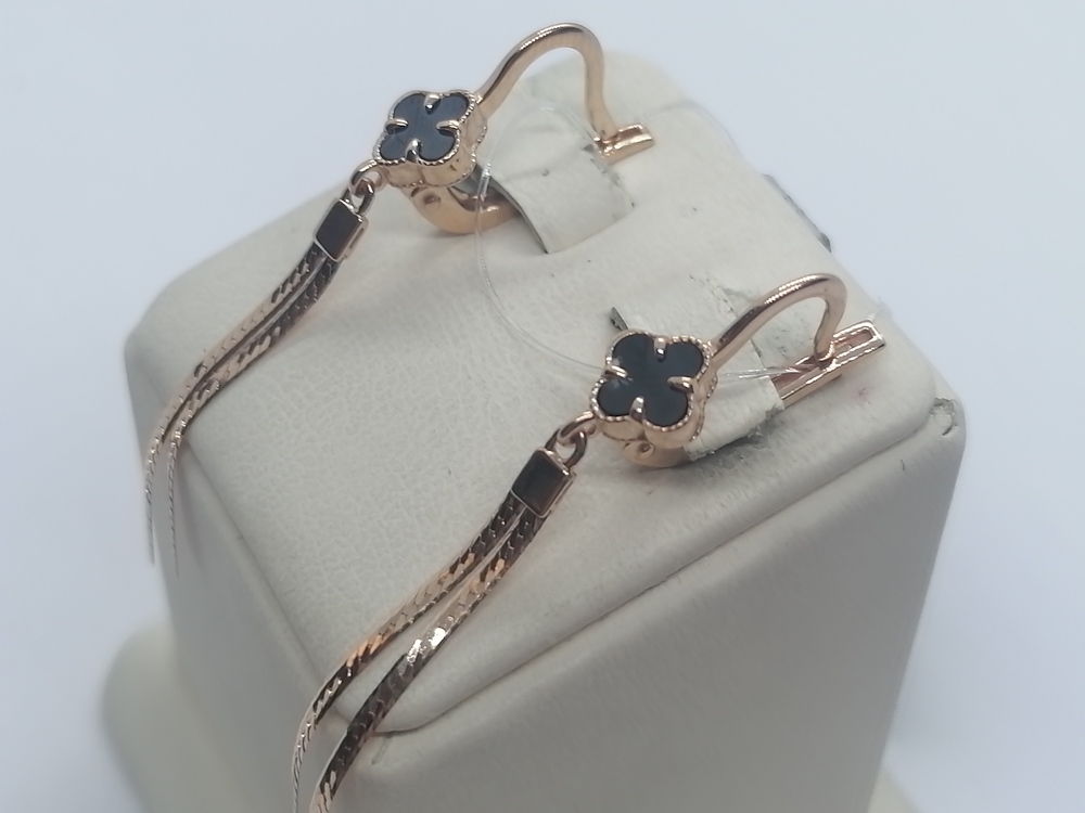 СЕРЬГИ С КАМНЕМ (Au 585)