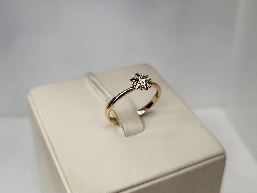 КОЛЬЦО БРИЛЛИАНТ Au 585