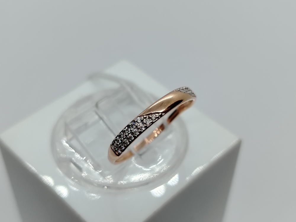 КОЛКМИ585 КОЛЬЦО С КАМНЯМИ (Au 585)