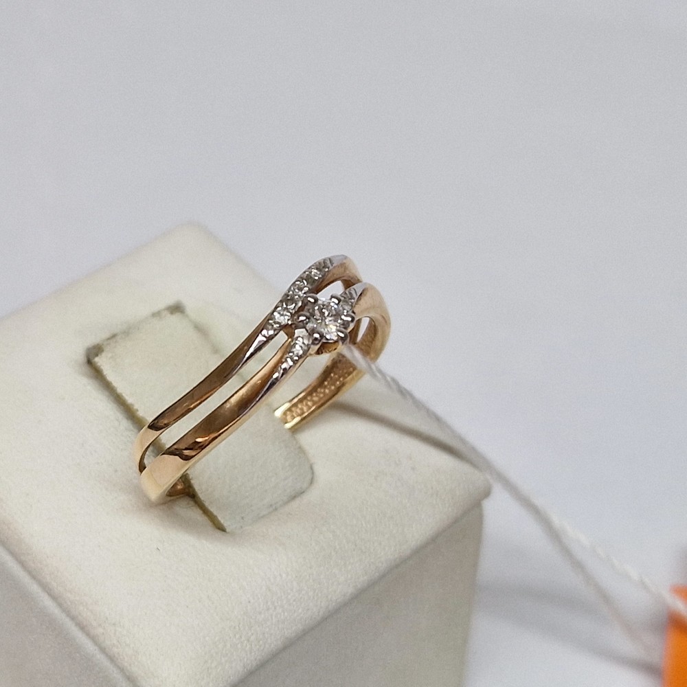 КОЛЬЦО БРИЛЛИАНТ Au 585