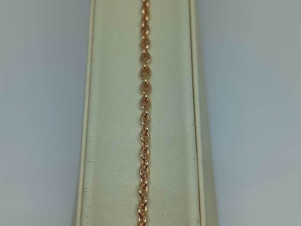 БРАСЛЕТ ПУСТОТЕЛЫЙ Якорное Au 585