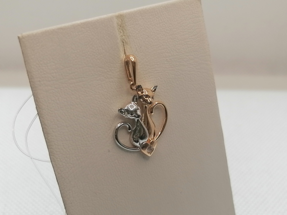 ПОДВЕСКА С КАМНЕМ (Au 585)