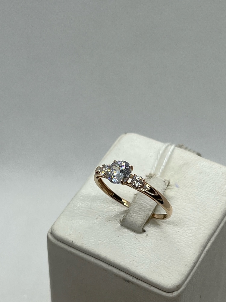 КОЛКМИ585 КОЛЬЦО С КАМНЯМИ (Au 585)