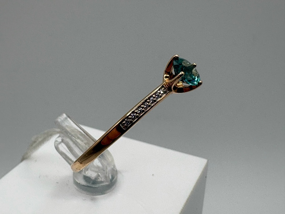 КОЛКМИ585 КОЛЬЦО С КАМНЯМИ (Au 585)