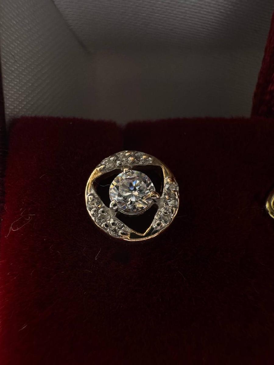 СПУС585 СЕРЬГИ ПУСЕТЫ (Au 585)