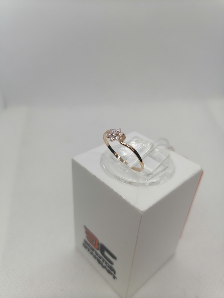 КОЛКМИ585 КОЛЬЦО С КАМНЯМИ (Au 585)