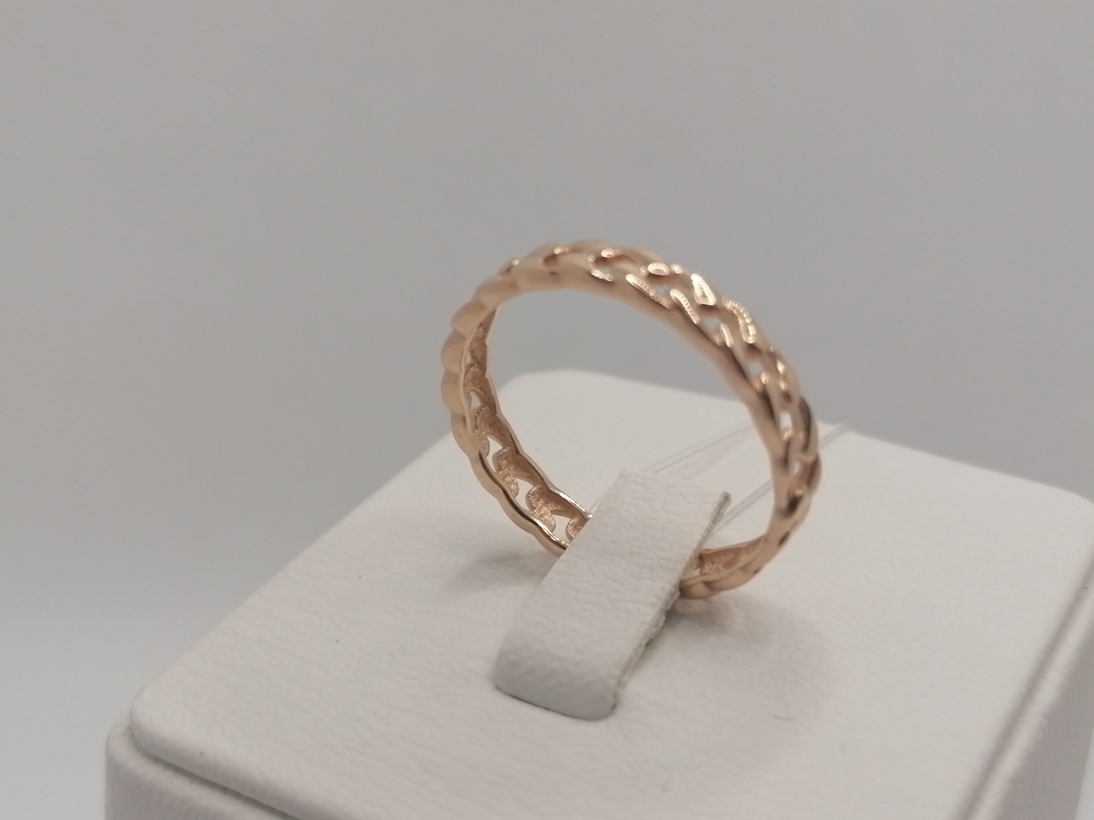 019287 КОЛЬЦО БЕЗ КАМНЯ (Au 585)