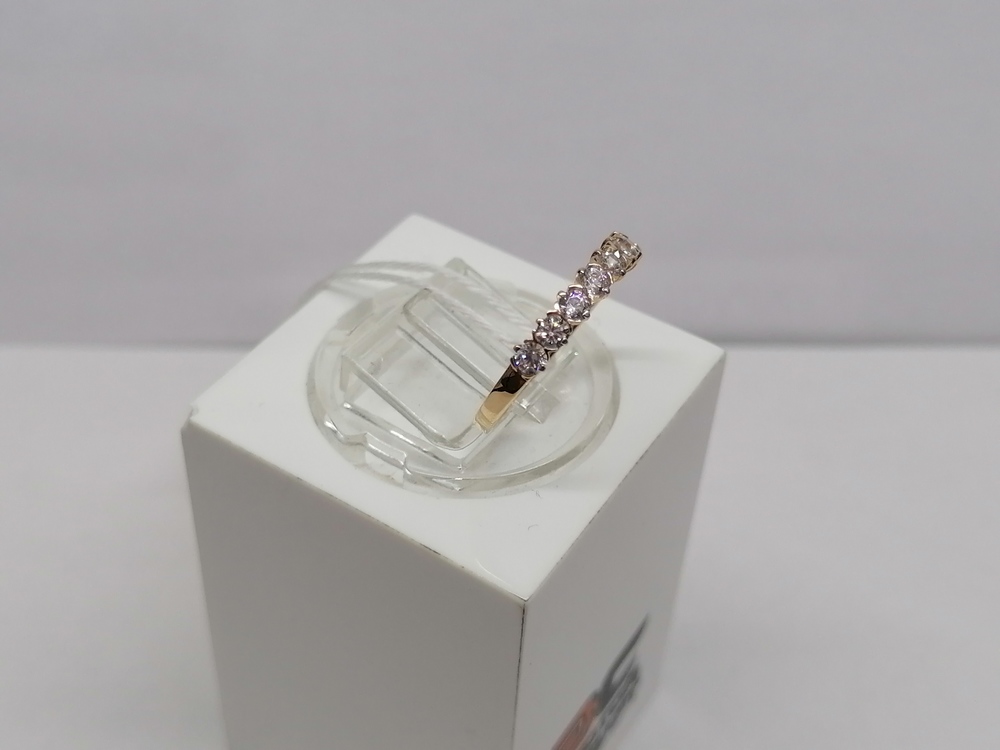 КОЛКМИ585 КОЛЬЦО С КАМНЯМИ (Au 585)