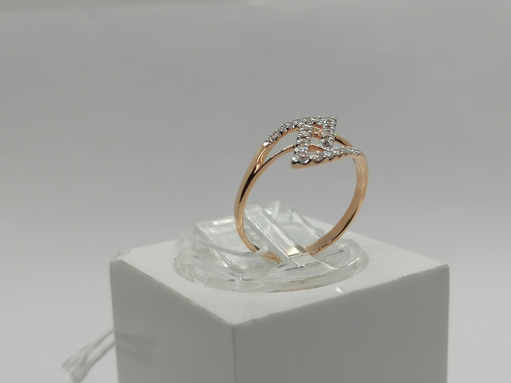 КОЛКМИ585 КОЛЬЦО С КАМНЯМИ (Au 585)