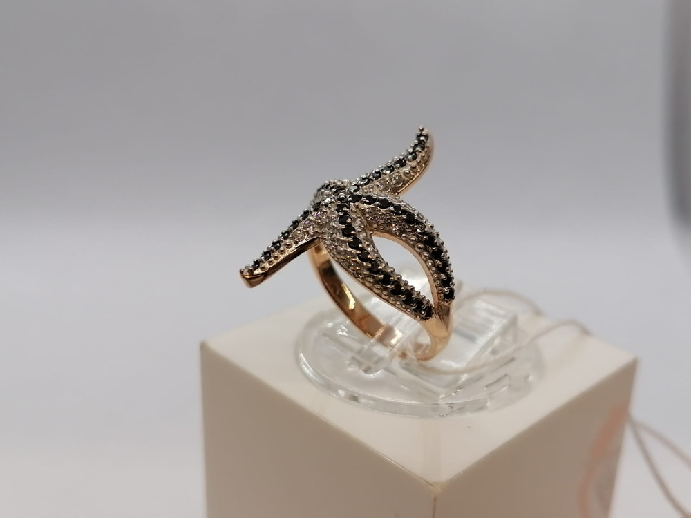 КОЛКМИ585 КОЛЬЦО С КАМНЯМИ (Au 585)