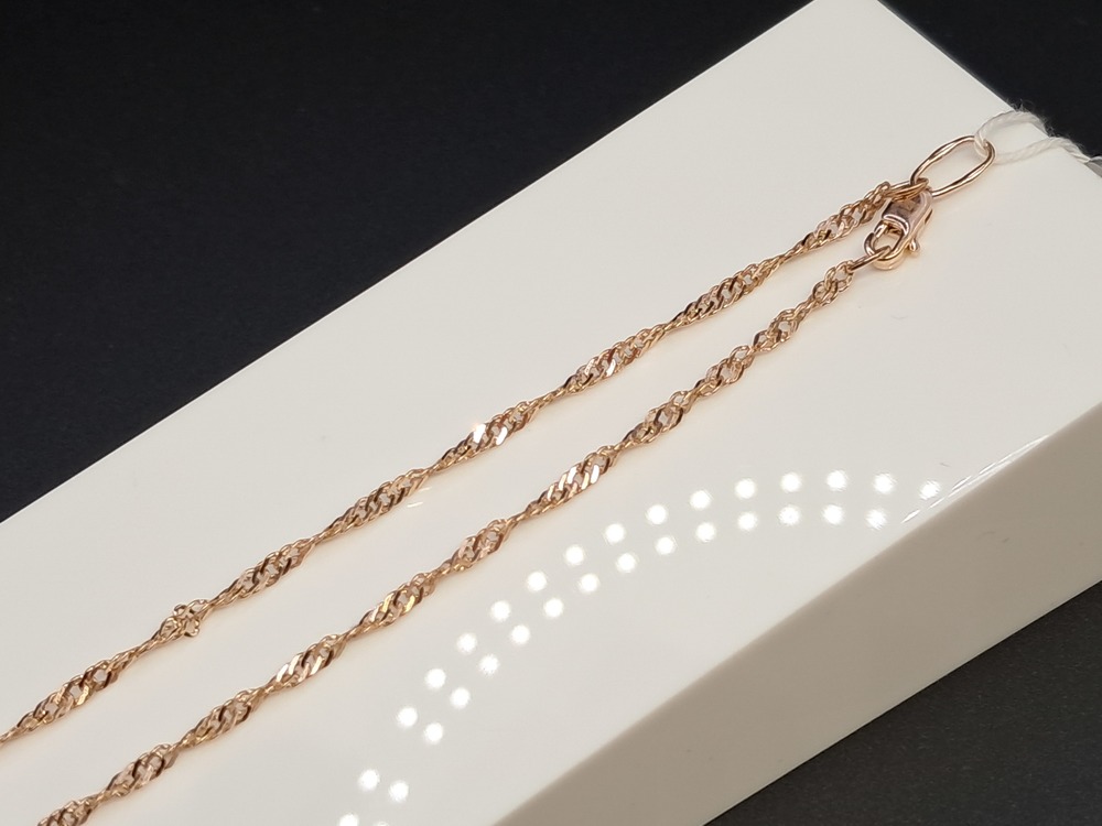 ЦЛСИ585 ЦЕПЬ ПОЛНОВЕСНАЯ Сингапур (Au 585)