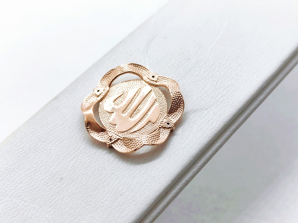 ПОДВЕСКА МЕЧЕТЬ с камнями (Au 585)