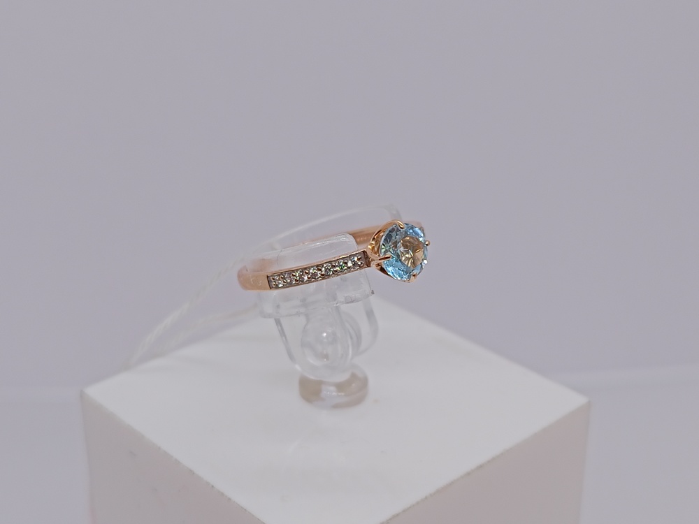 КОЛКМИ585 КОЛЬЦО С КАМНЯМИ (Au 585)