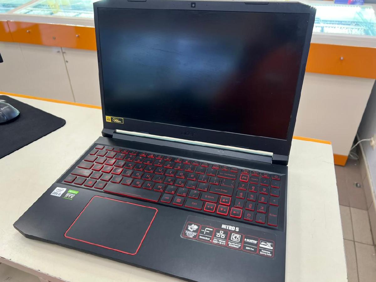 Ноутбук Acer; Core i5-10300H, GeForce RTX 3050, 16 Гб, 500 Гб, 2 Tb