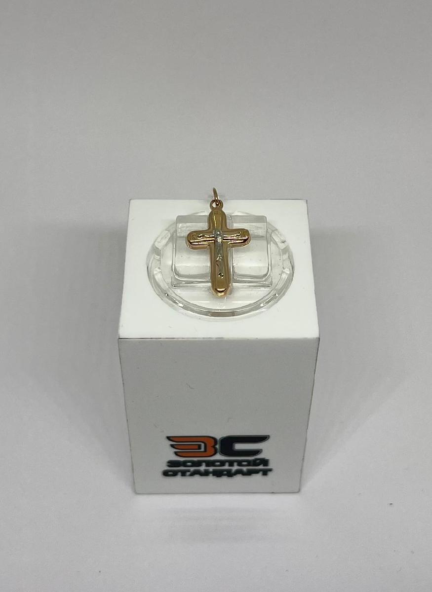 ПОДКБК585 ПОДВЕСКА КРЕСТ БЕЗ КАМНЯ (Au 585) ПОДКБК585 ПОДВЕСКА КРЕСТ БЕЗ КАМНЯ (Au 585)