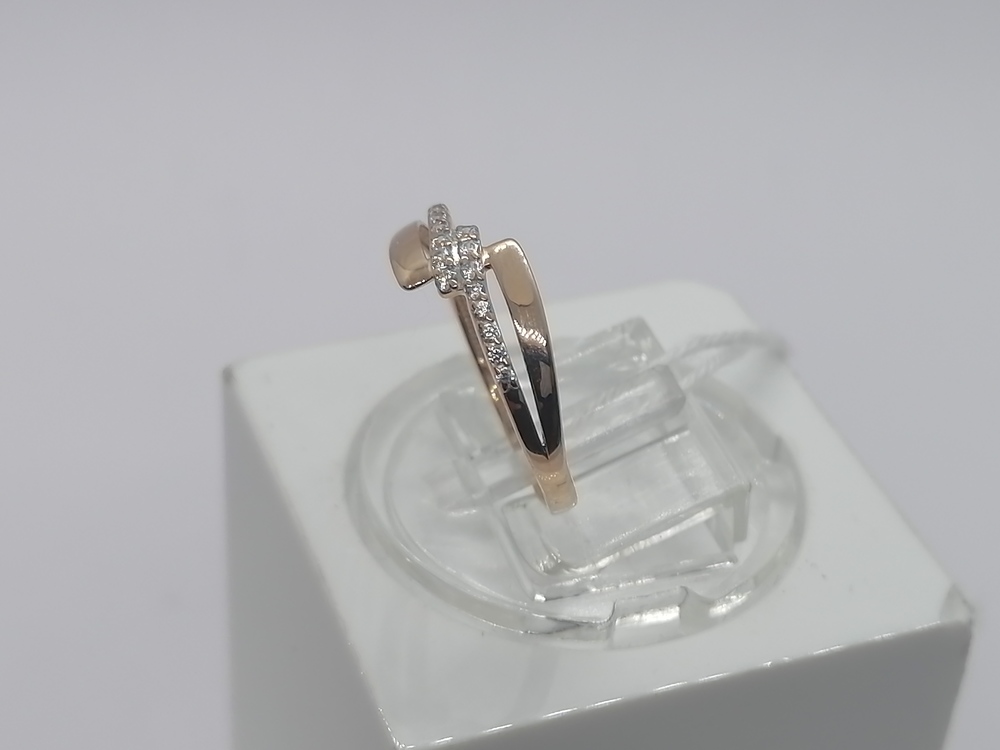 КОЛКМИ585 КОЛЬЦО С КАМНЯМИ (Au 585)
