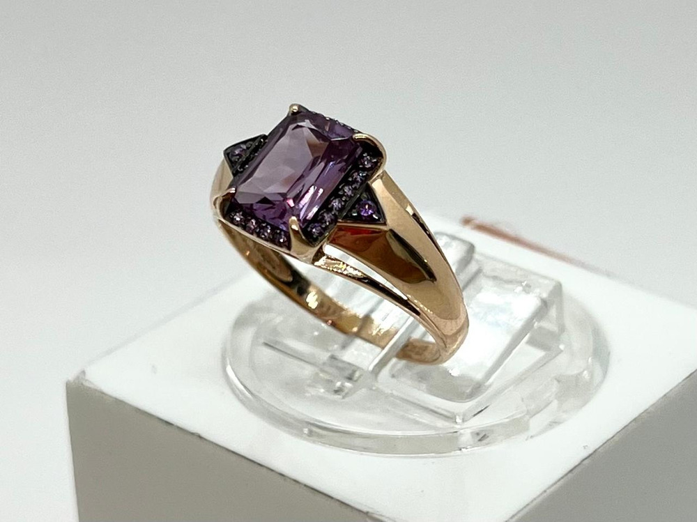 КОЛЬЦО АЛЕКСАНДРИТ (Au 585)