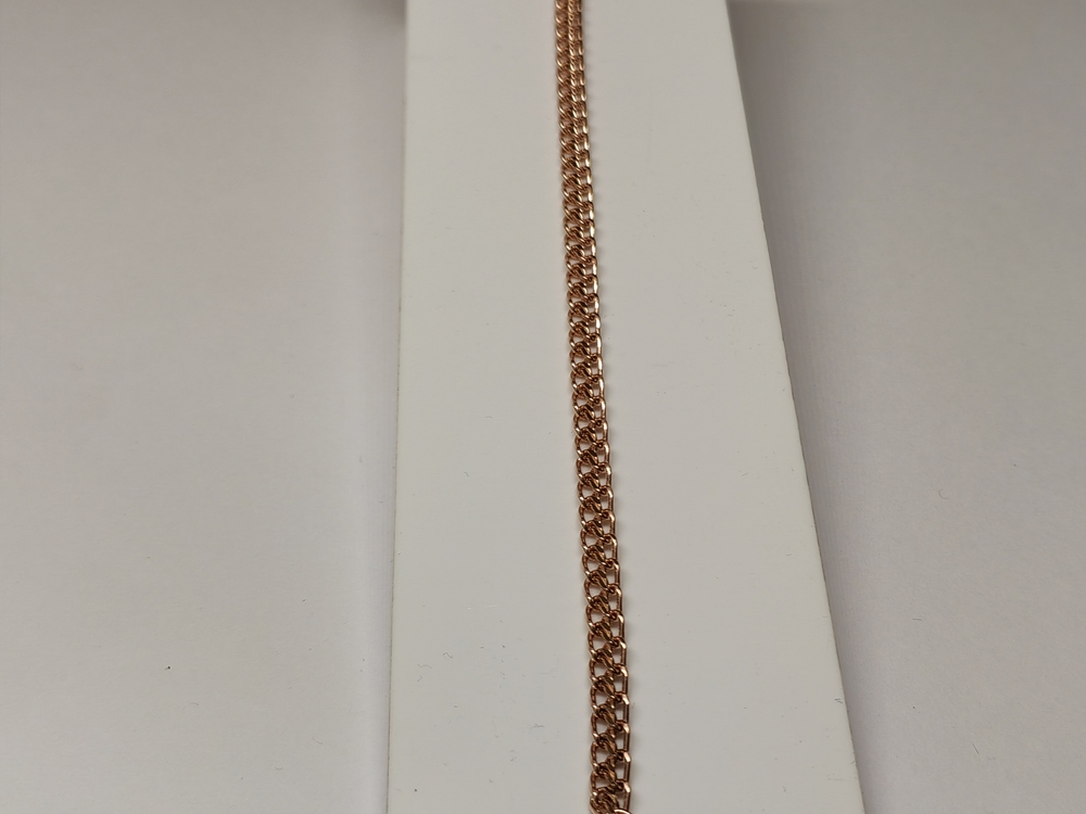 БРАСЛЕТ ПУСТОТЕЛЫЙ Царь (Au 585)