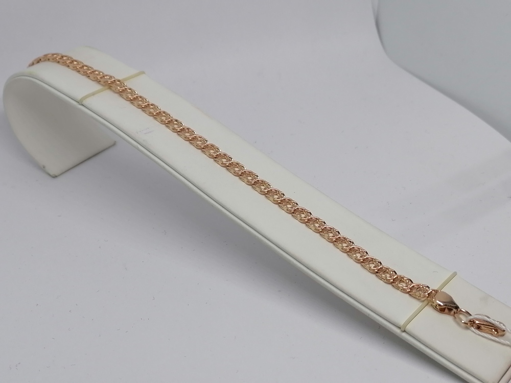 БРАСЛЕТ ПОЛНОВЕСНЫЙ Бисмарк (Au 585)