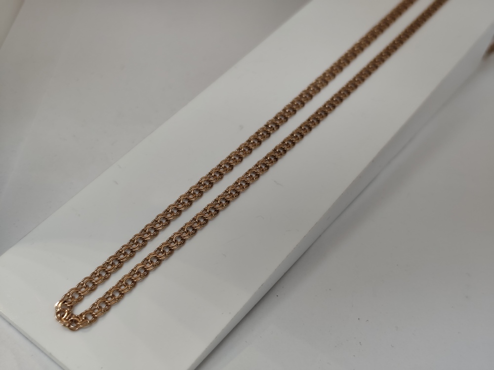 ЦЕПЬ ПОЛНОВЕСНАЯ Бисмарк (Au 585)