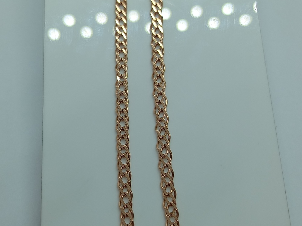 ЦЛР2585 ЦЕПЬ ПОЛНОВЕСНАЯ Ромб двойной (Au 585)