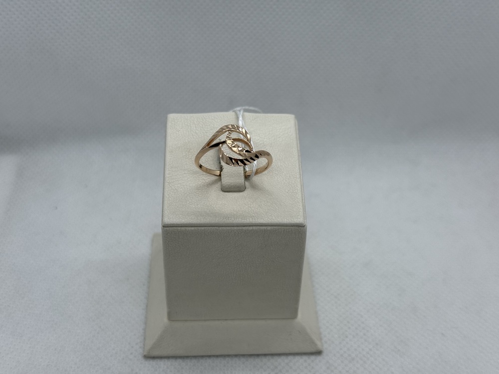 КОЛБКМ585 КОЛЬЦО БЕЗ КАМНЯ (Au 585)