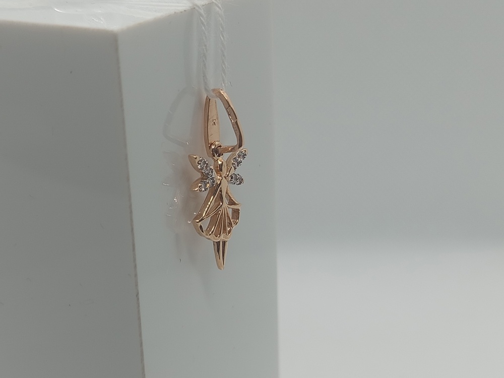 ПОДКМИ585 ПОДВЕСКА С КАМНЯМИ (Au 585)