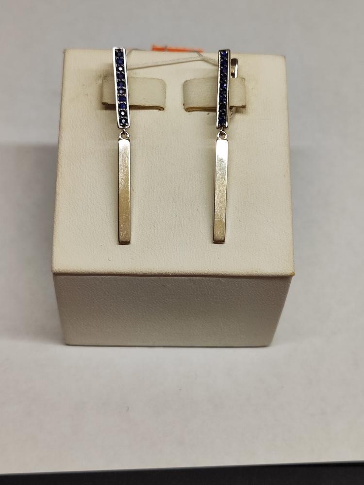 СЕРЬГИ С КАМНЯМИ (Au 585)