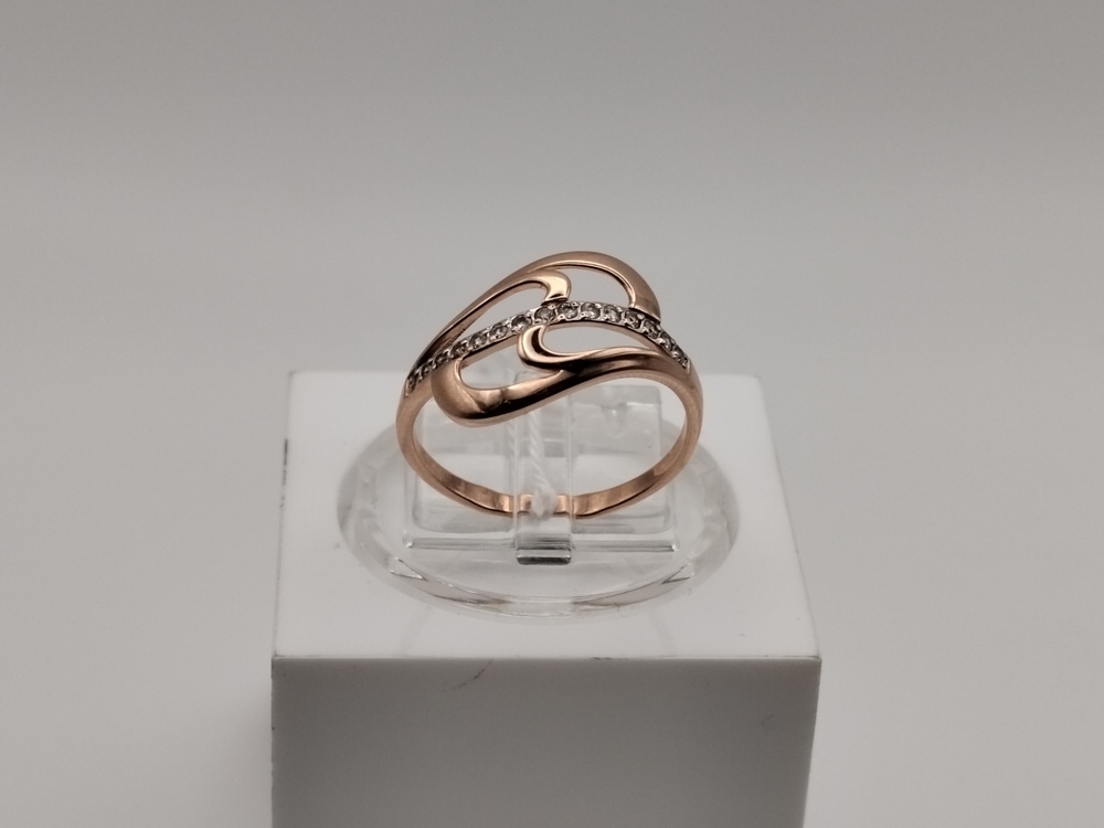 КОЛКМИ585 КОЛЬЦО С КАМНЯМИ (Au 585)