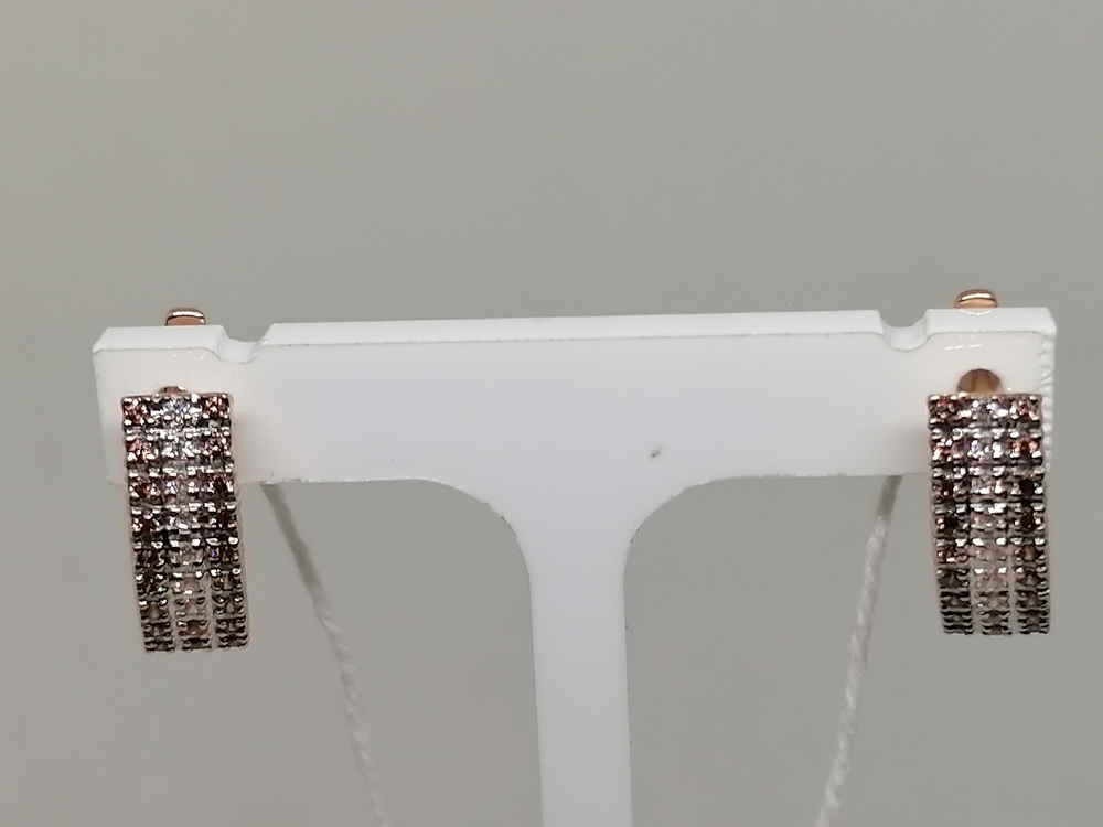 СЕРЬГИ С КАМНЯМИ (Au 585)