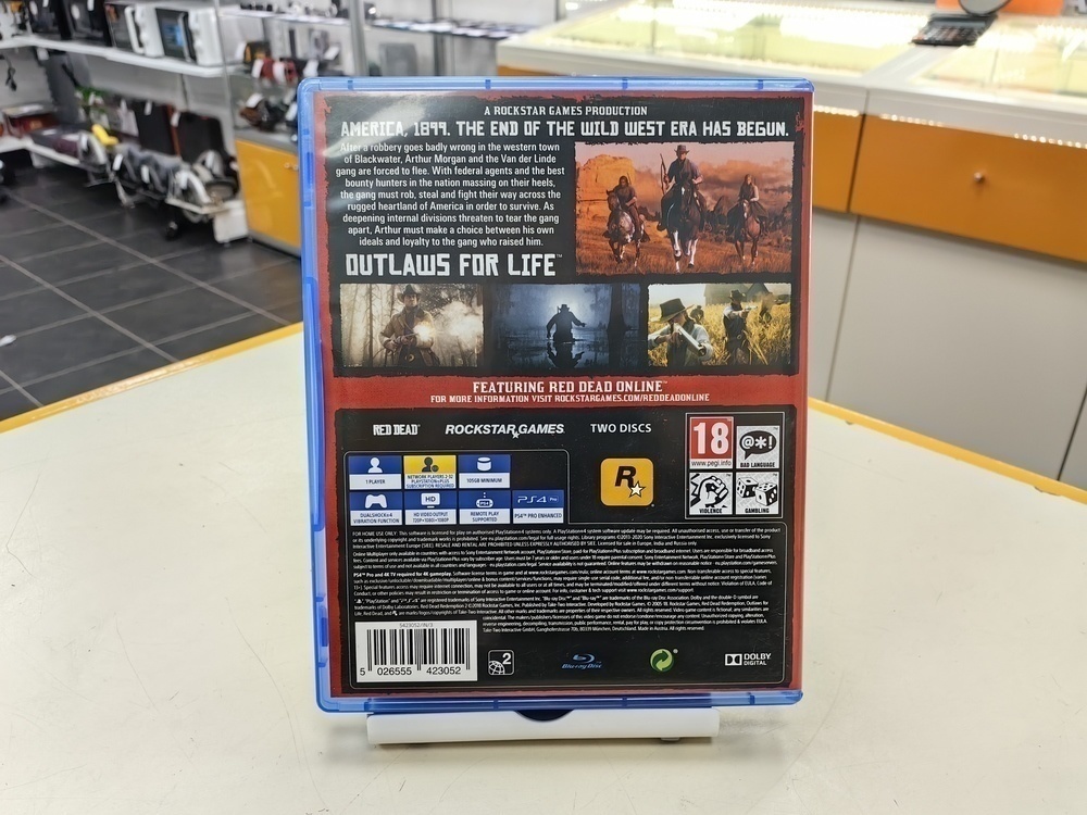 Игра Playstation 4 Red Dead Redemtion 2