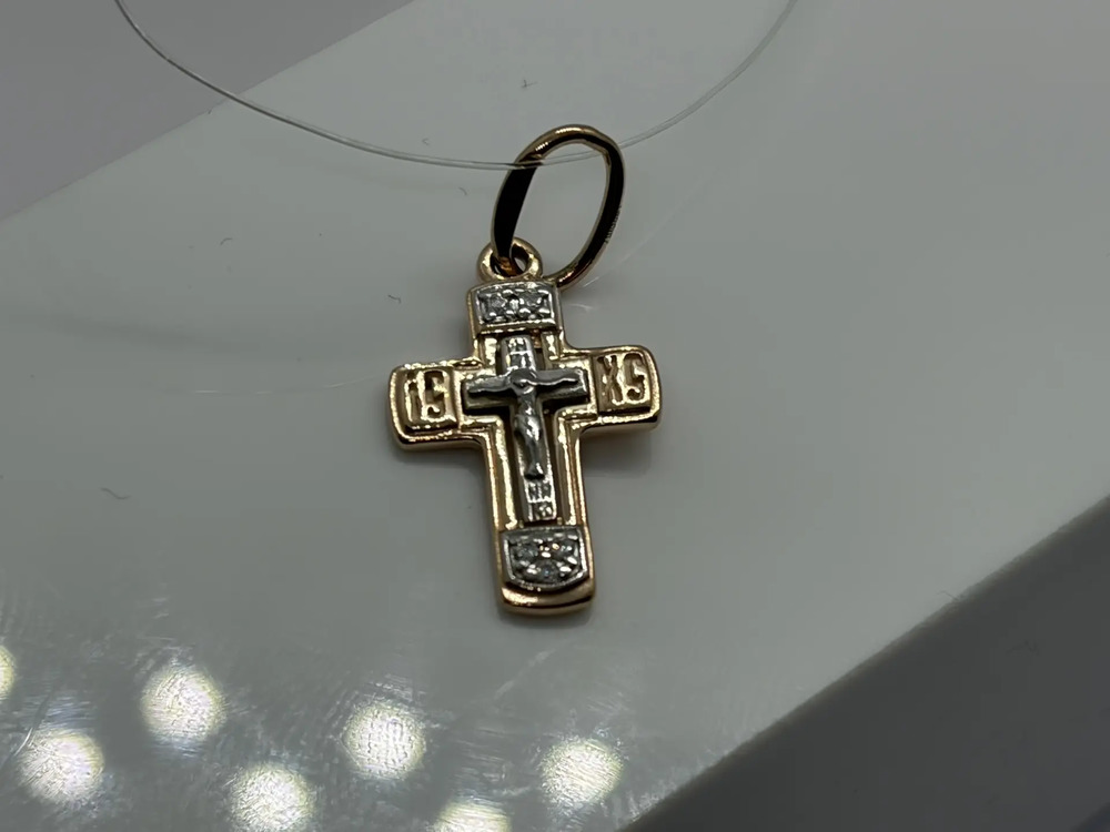 ПОДВЕСКА КРЕСТ (Au 585)
