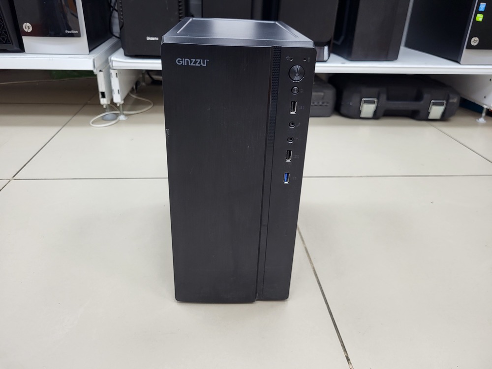 Системный блок Ginzzu; Core i3-10100, Intel HD Graphics 630, 8 Гб, 256 Гб, 650 Гб