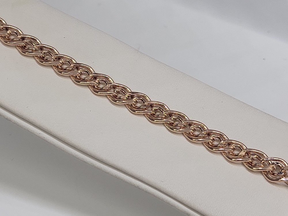 БРАСЛЕТ ПУСТОТЕЛЫЙ Нона (Au 585)