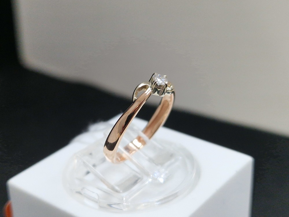 КОЛЬЦО БРИЛЛИАНТ Au 585