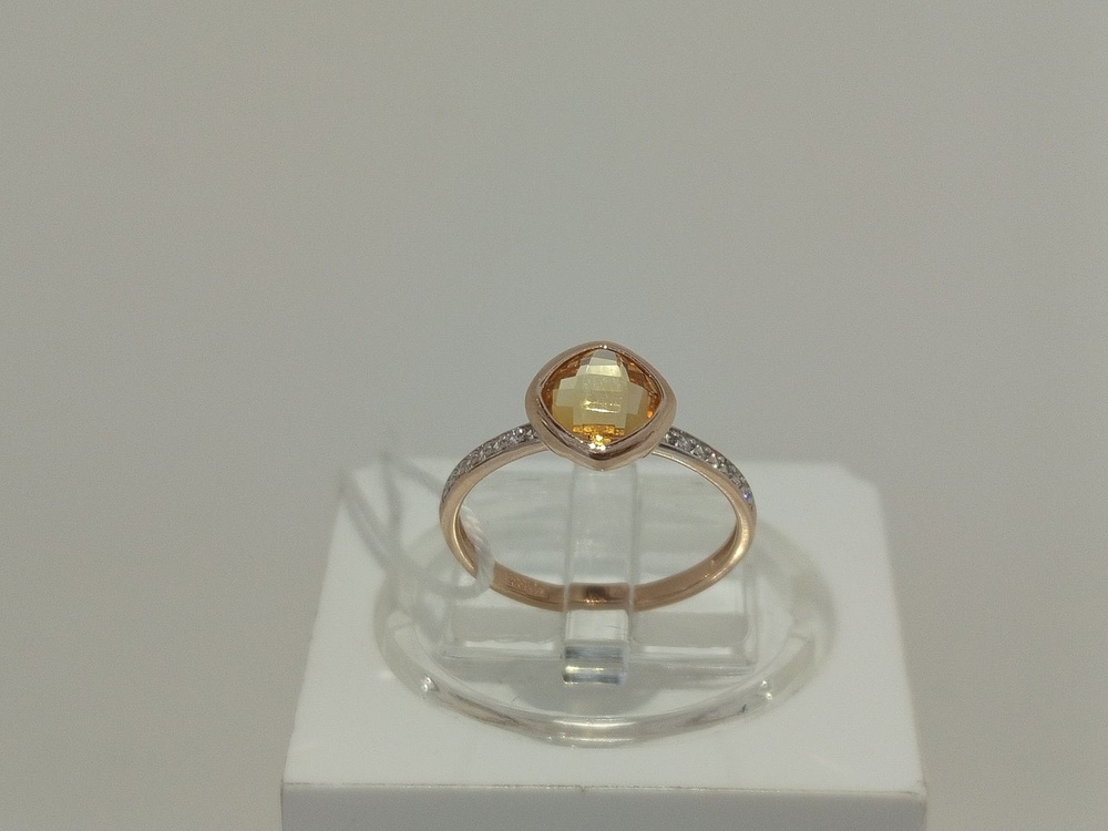 КОЛКМИ585 КОЛЬЦО С КАМНЯМИ (Au 585)